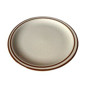 Syracuse China Mesa Grande Brown Speckle Round Dinner Plate 9"